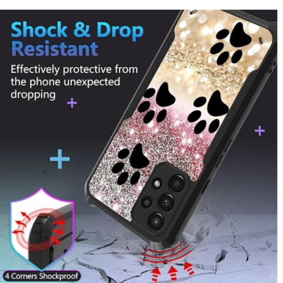 Case for Samsung Galaxy A32 5G Phone Case, Stand Kickstand Case Shock-Absorbing - Picture 5 of 5